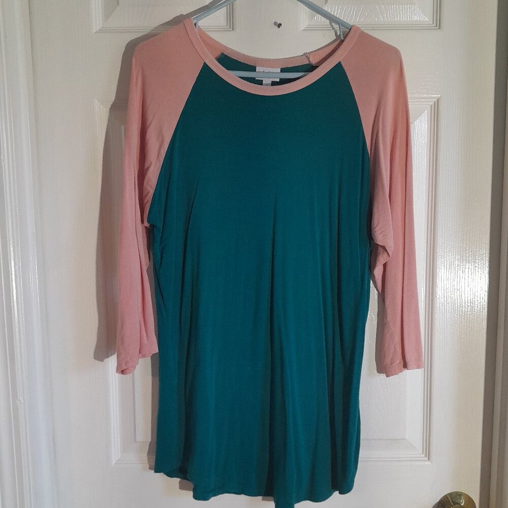 Lu La Roe Baseball Style Shirt sz M